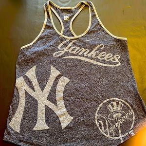 Women’s NY Yankees razorback tank top